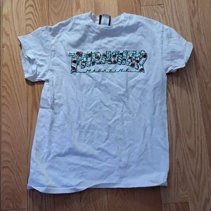 Thrasher roses tee. NEVER WORN unisex